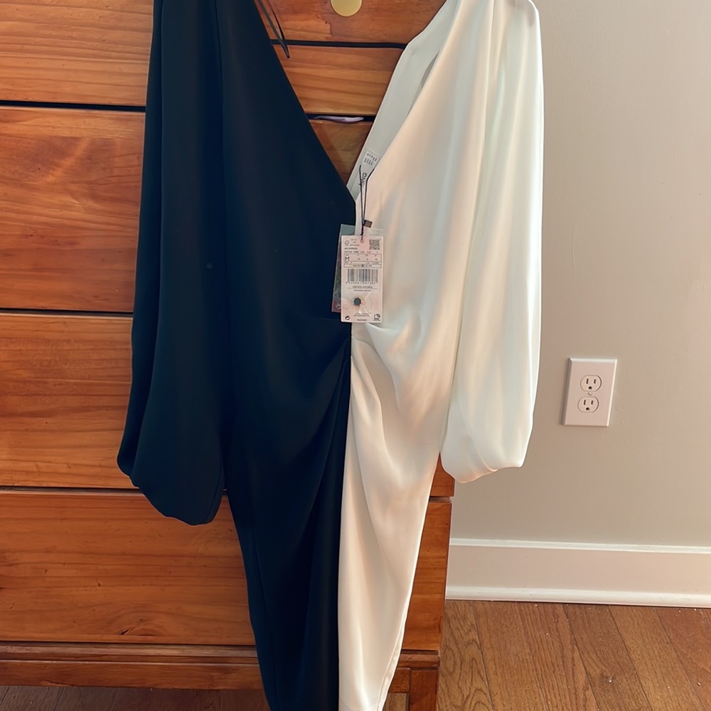 Mango Colorblock Dress NWT - Picture 8 of 8